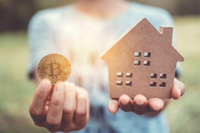 Using cryptocurrency to invest in real estate